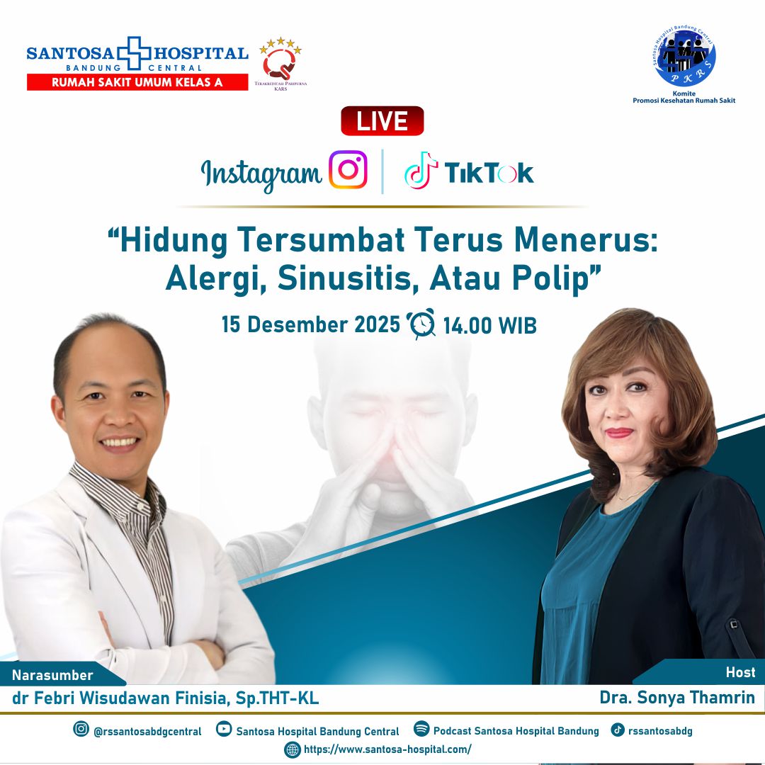 Live : Hidung Tersumbat Terus Menerus: Alergi, Sinusitis, Atau Polip?