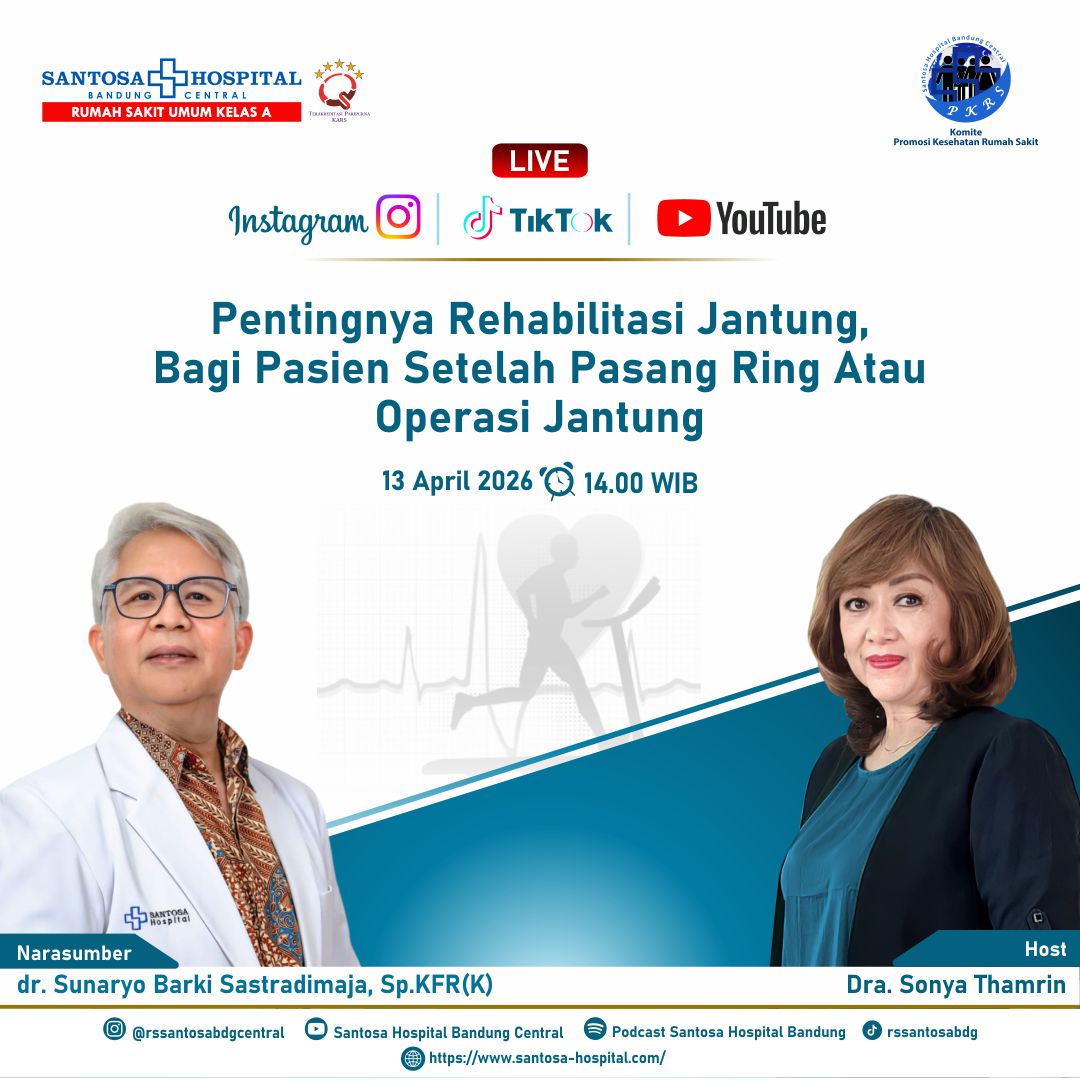 Live : Pentingnya Rehabilitasi Jantung Bagi Pasien Setelah Pasang Ring atau Operasi Jantung